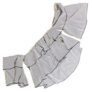 Rosebullet Striped top with flowly Sleeves